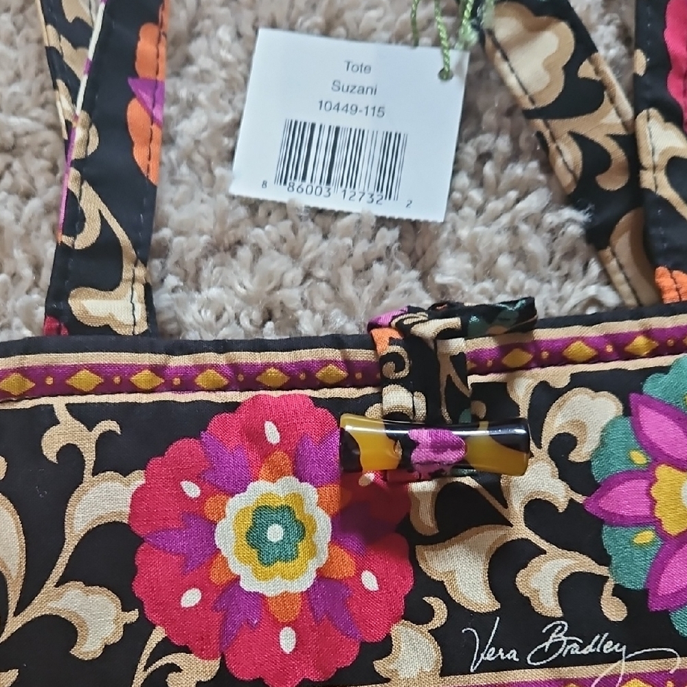 Vera Bradley Suzani Floral Tote